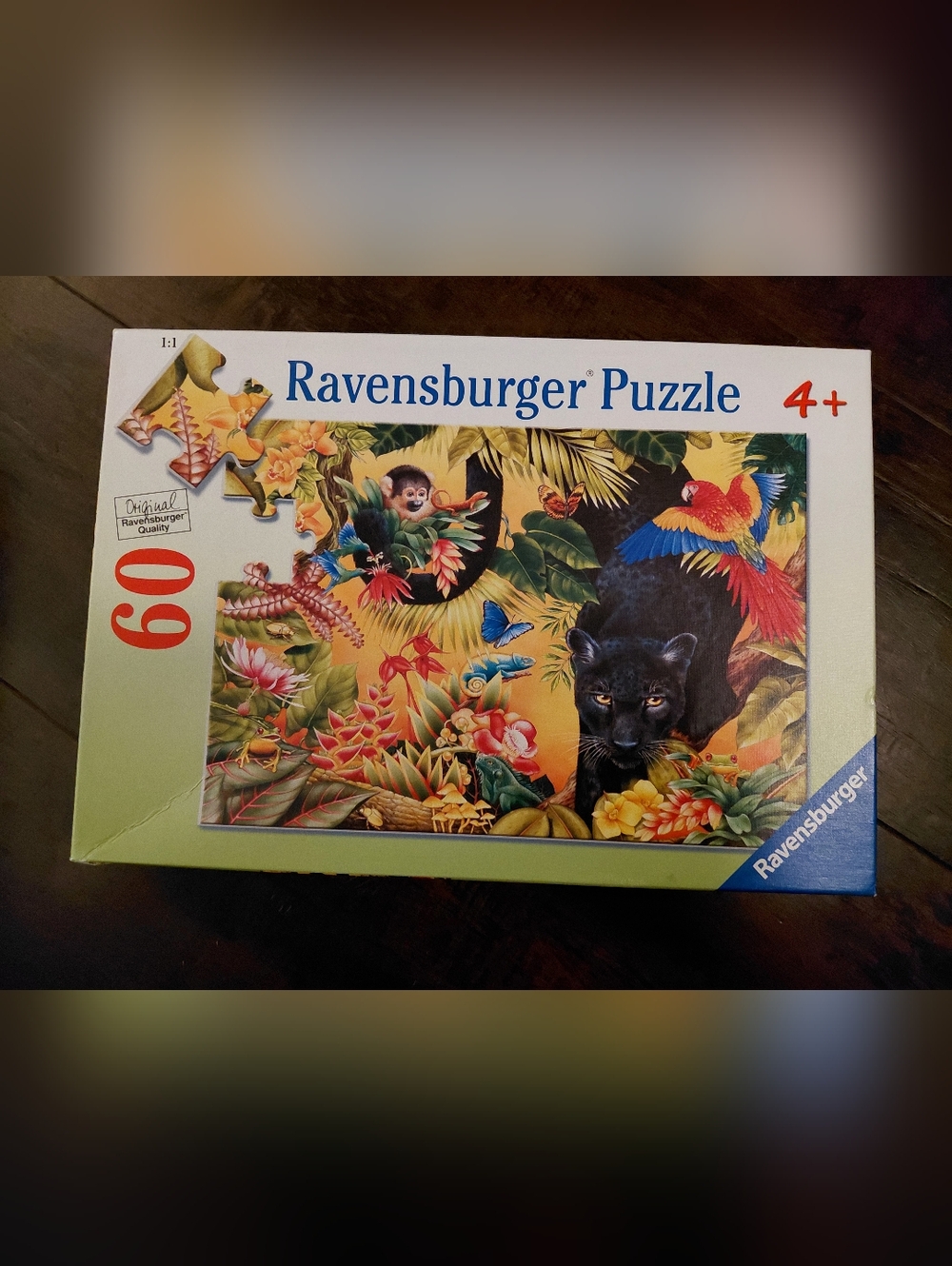 Ravensburger Tropical Wildlife Puzzle - Vibrant Yellow & Multi